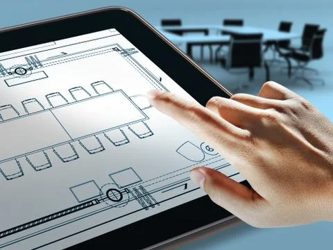 Meeting room Illustrazione stock