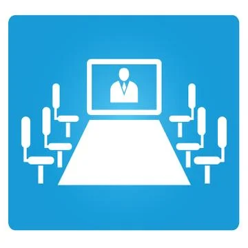 Meeting room Stock Illustration