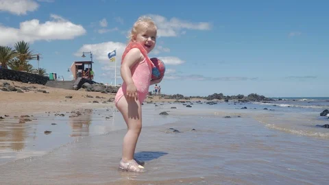 Meeting the sea Stock Footage 115085992