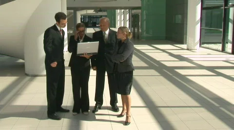 Meeting wideangle Stock Footage 85510