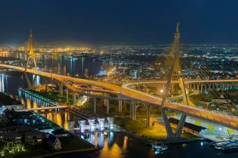 Mega Bridge Foto stock