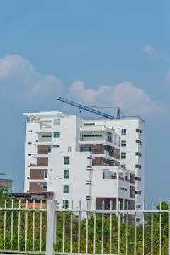 Mega crane. Stock Photos