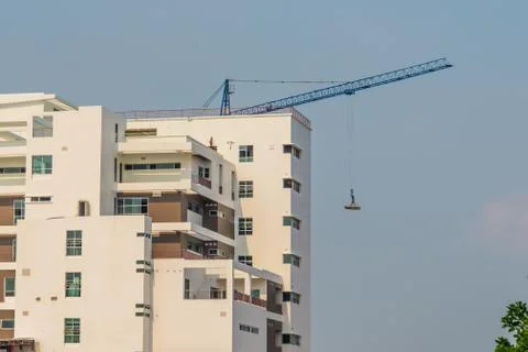 Mega crane. Stock Photos