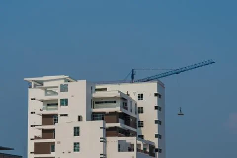 Mega crane. Stock Photos