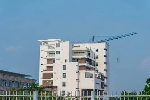 Mega crane. Stock Photos