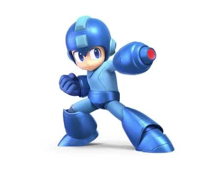 Mega Man video game  character  illustration Stock Illustration