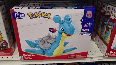 Mega Pokemon Lapras Lego Retailer Store