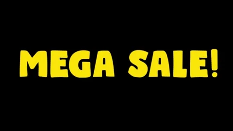Mega Sale Animation Stock Footage 260223269