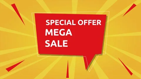Mega Sale Stock Footage 295910194