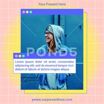 Mega Sale Instagram Post PSD-sjabloon