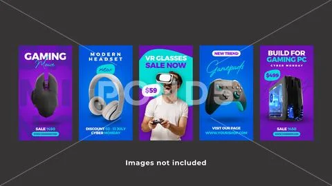 Mega Sale Instagram Stories Plantilla PSD