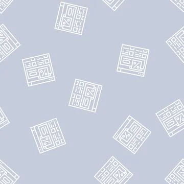 Mega sale line seamless pattern 스톡 일러스트