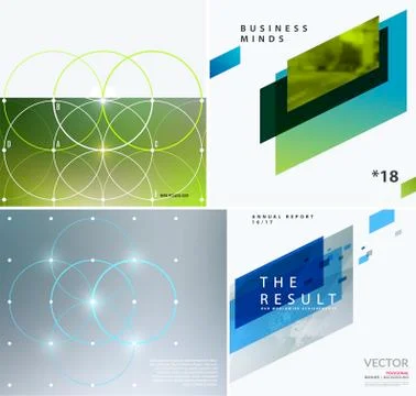 Mega set of design of business vector template Stock Illustration