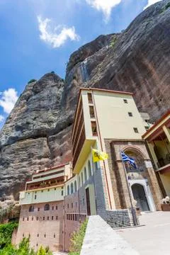 Mega Spileo or Monastery of the Great Cavern, Greece Stock Photos