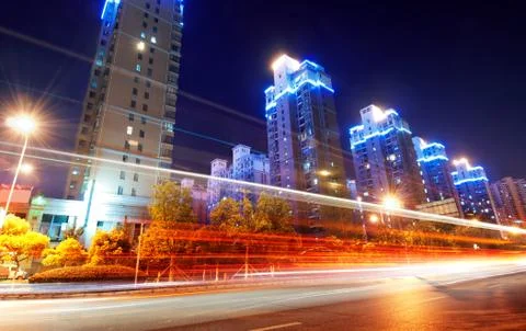 Megacity Highway Stock Photos