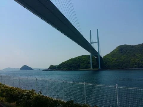Megami  bridge Japan Stock Photos