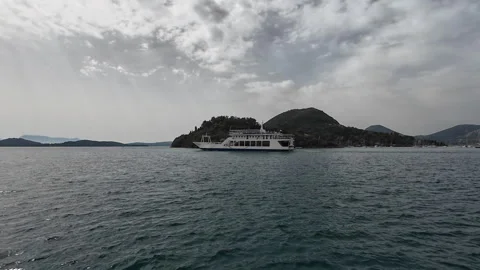 Meganissi ferry. Stock Footage 278961400