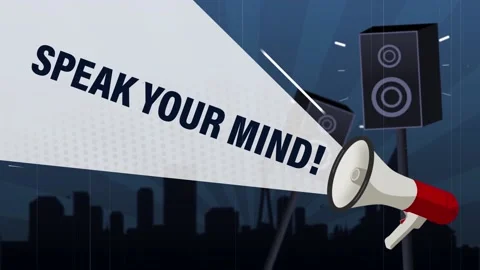 Megaphone Annoucment Title Stock After Effects