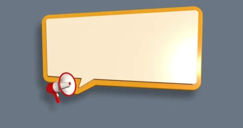 Megaphone announcement 库存影片 295153241