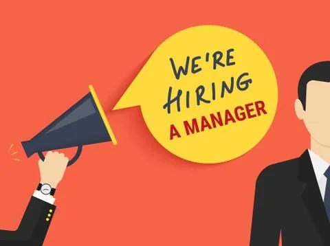 Megaphone with bubble speech Stock Illustration