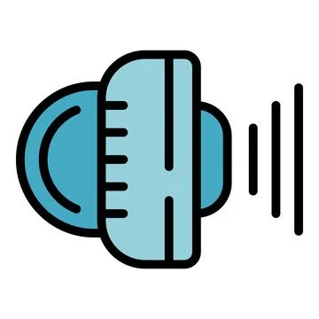 Megaphone case icon vector flat Stockillustratie