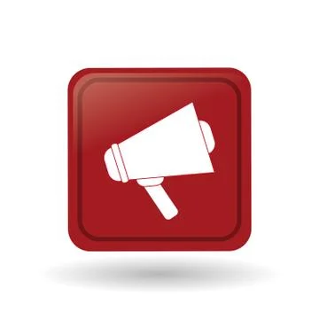 Megaphone design over white background, vector illustration イラスト素材