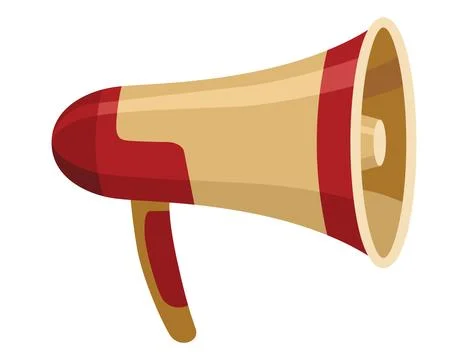 Megaphone icon. Amplify your message with this bold and attention-grabbing Stock Illustration