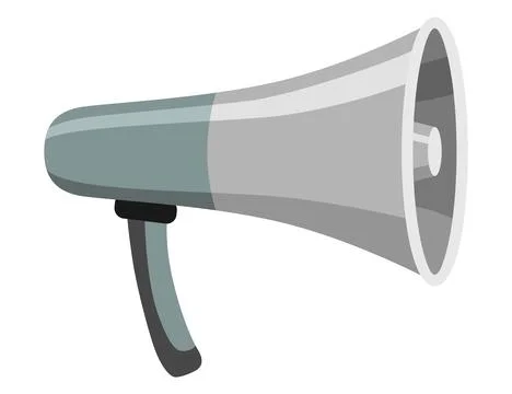 Megaphone icon. Amplify your message with this bold and attention-grabbing Stock Illustration