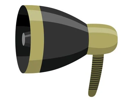 Megaphone icon. Amplify your message with this bold and attention-grabbing Stock Illustration