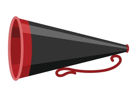 Megaphone icon. Amplify your message with this bold and attention-grabbing Stock Illustration