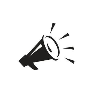 Megaphone icon Stock Illustration