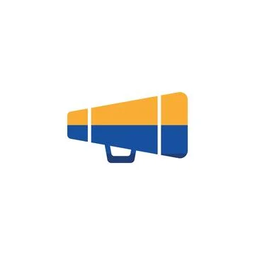 Megaphone Icon Logo Design Element. Can be used for Web and Mobile Stock-Illustration
