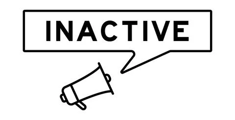 Megaphone icon with speech bubble in word inactive on white background イラスト素材