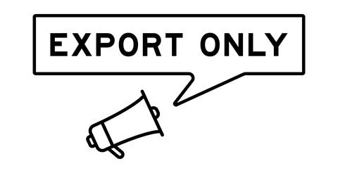 Megaphone icon with speech bubble in word export only on white background Stock Illustration