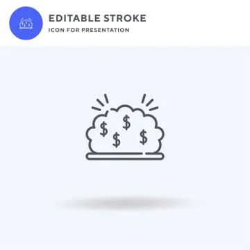 Megaphone icon vector, filled flat sign, solid pictogram isolated on white, logo 스톡 일러스트