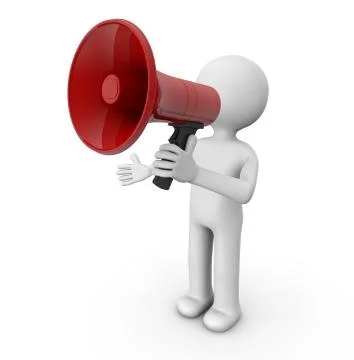 Megaphone Stock Illustration