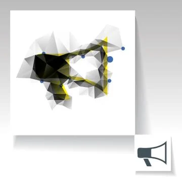 Megaphone 스톡 일러스트