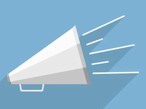 Megaphone Stock Illustration