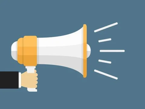 Megaphone Stock Illustration