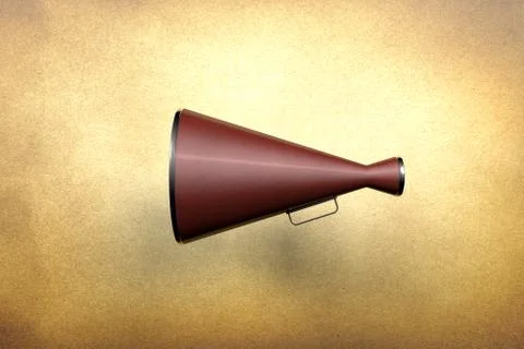 Megaphone Stock Illustration