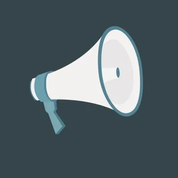 Megaphone Stock Illustration