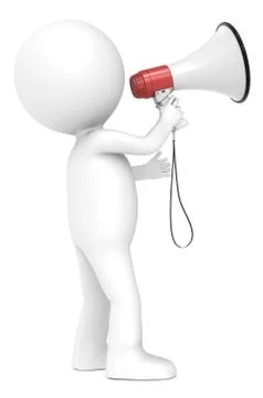 Megaphone. Stock Illustration