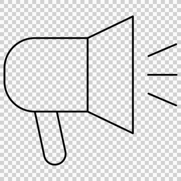 Megaphone Stock Illustration