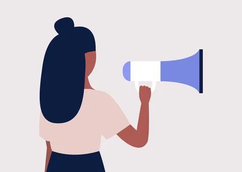 Megaphone Stock Illustration