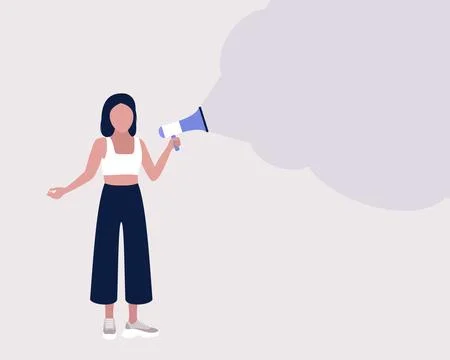 Megaphone Stock Illustration