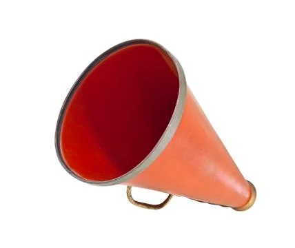 Megaphone up Stock Photos