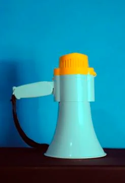 Megaphone Foto stock