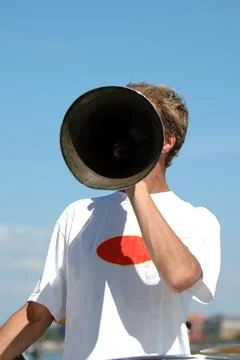 Megaphone Stock Photos