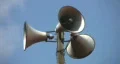 Megaphone tower. HD Footage
