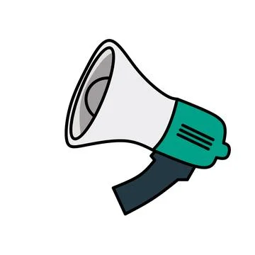 Megaphone vector illustration.  Stock Illustration